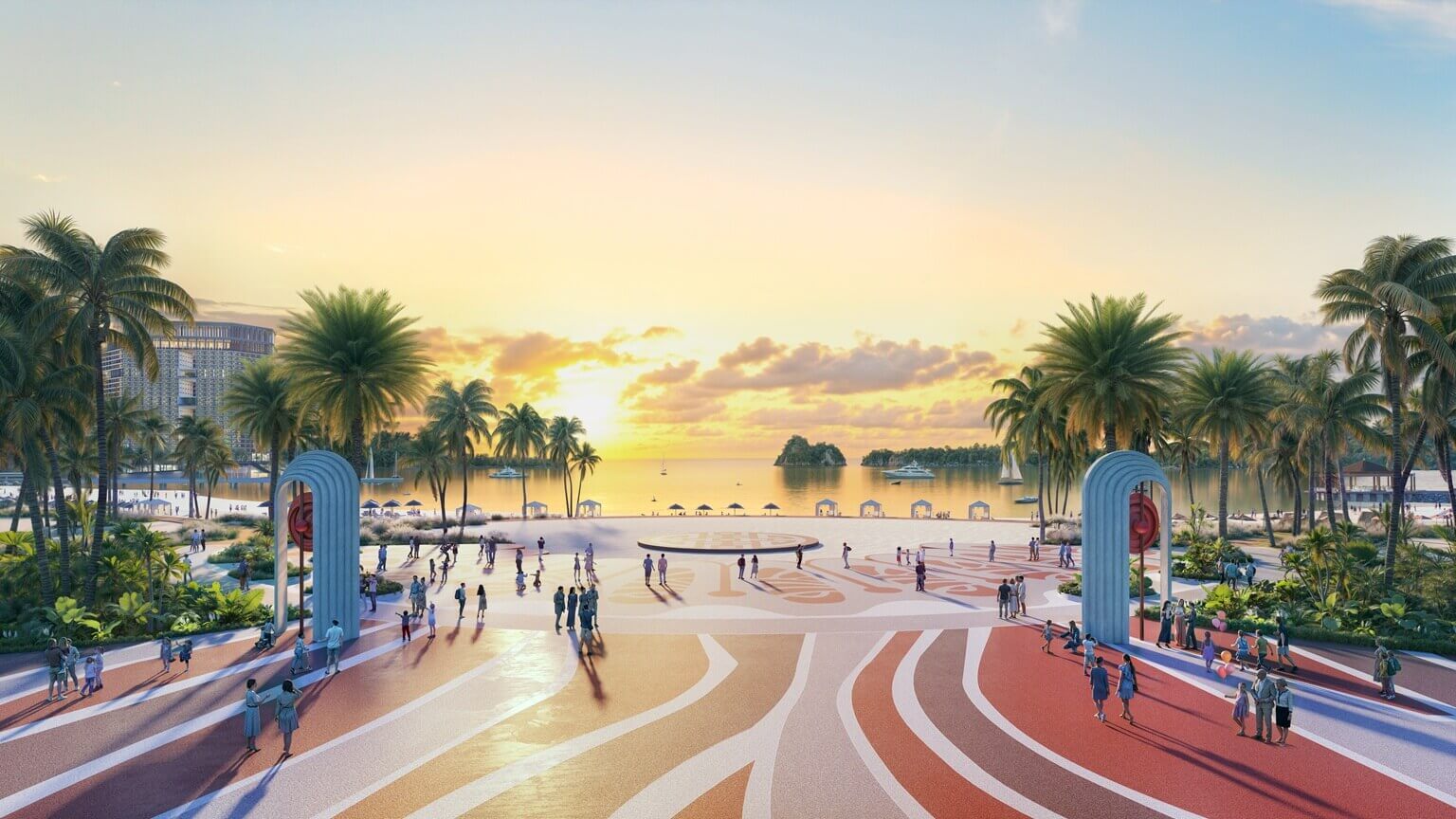 tiện ích dự án Sun Festo Town hạ long