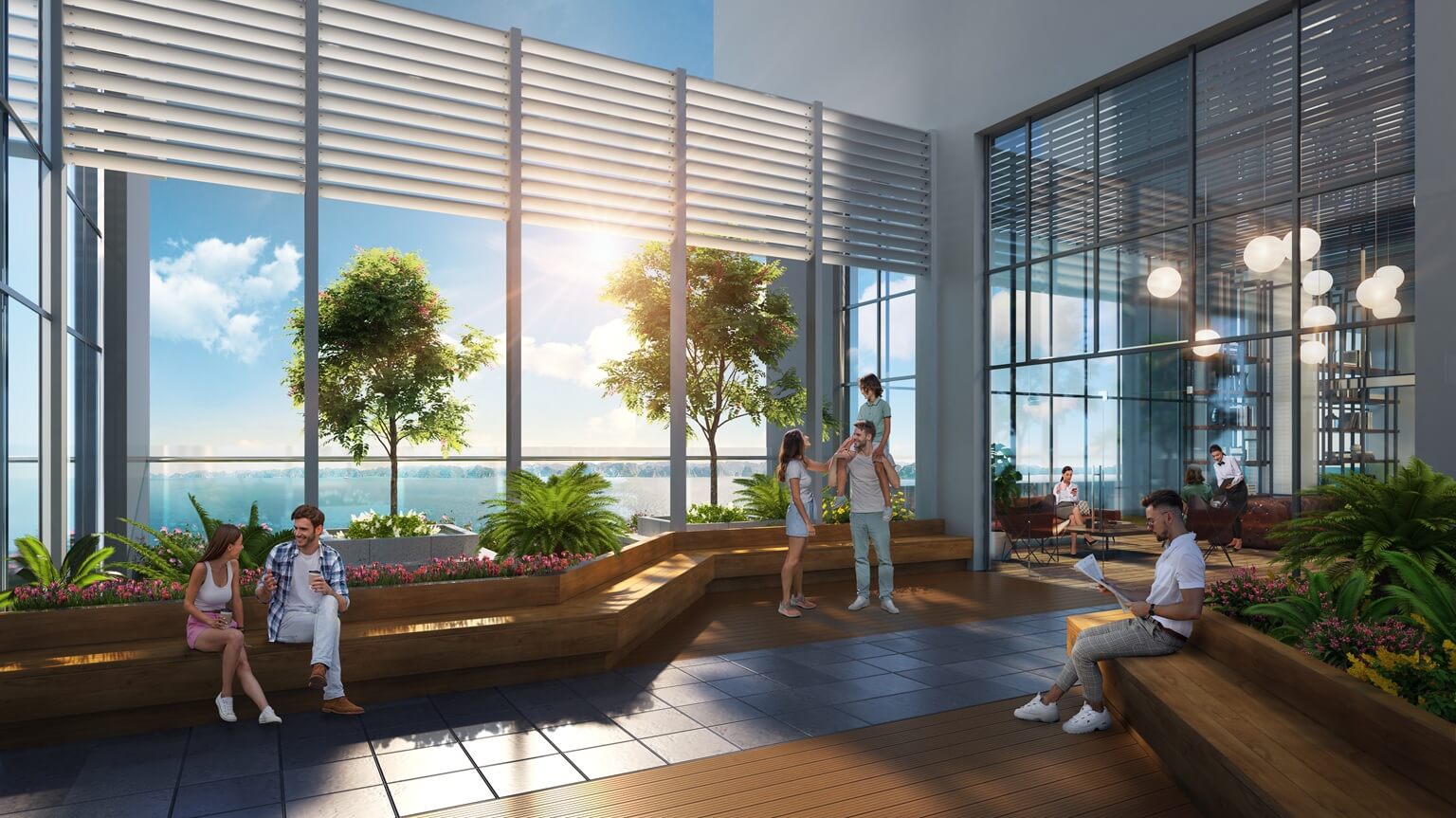 tiện ích dự án Sun Festo Town hạ long